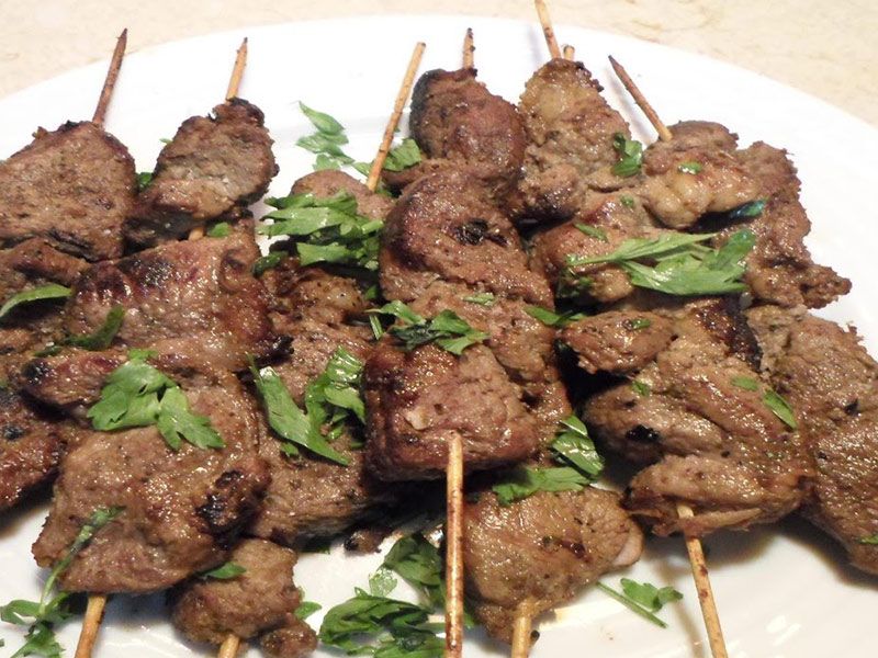 Kilo Charcoal Grilled Mutton Kebab