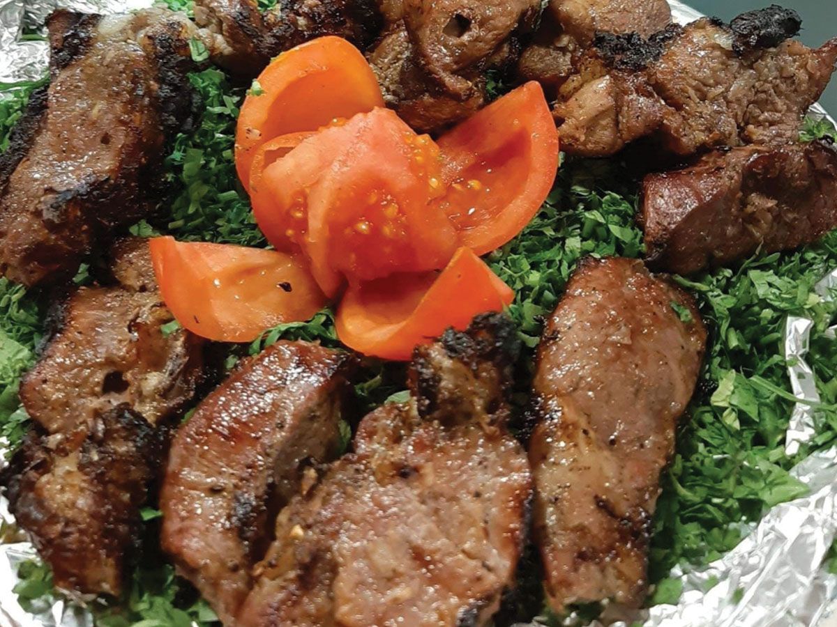 Half A Kilo Of Lamb Kebab