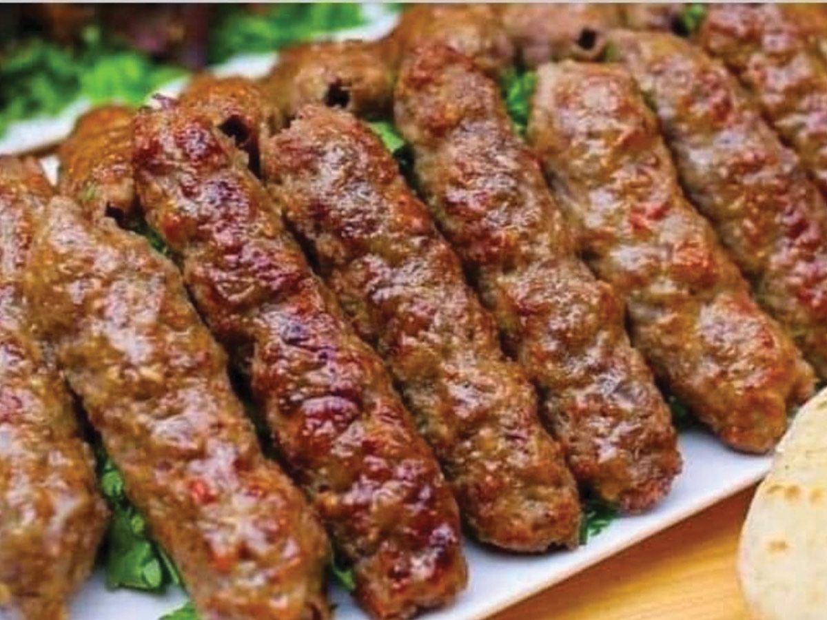 Charcoal grilled kofta