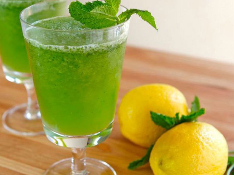 Lemon With Mint Juice