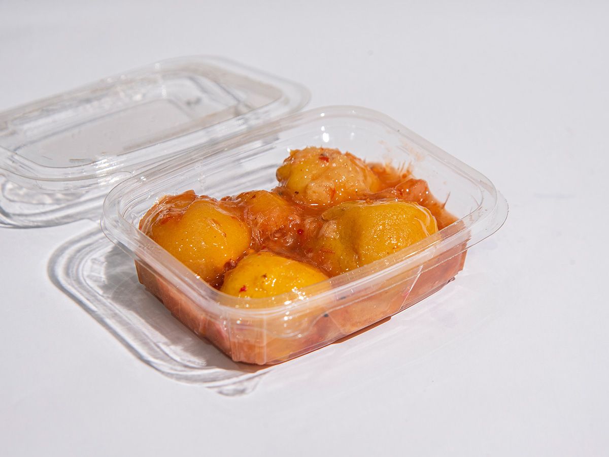 Pickled Lemons with Safflower box