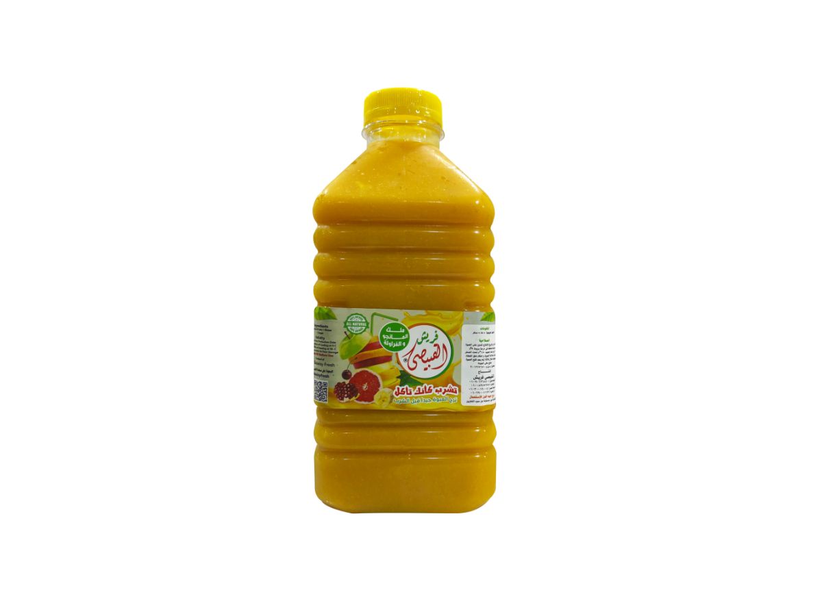 Fresh Mango Juice Bottle