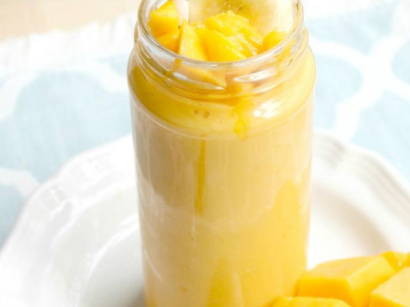 Mango With Banana juice