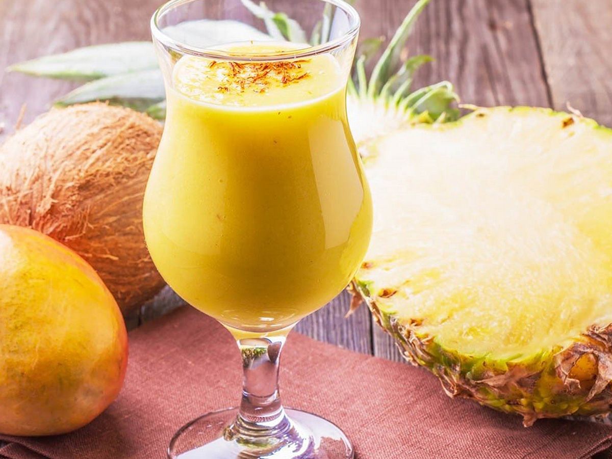 Mango and Pineapple