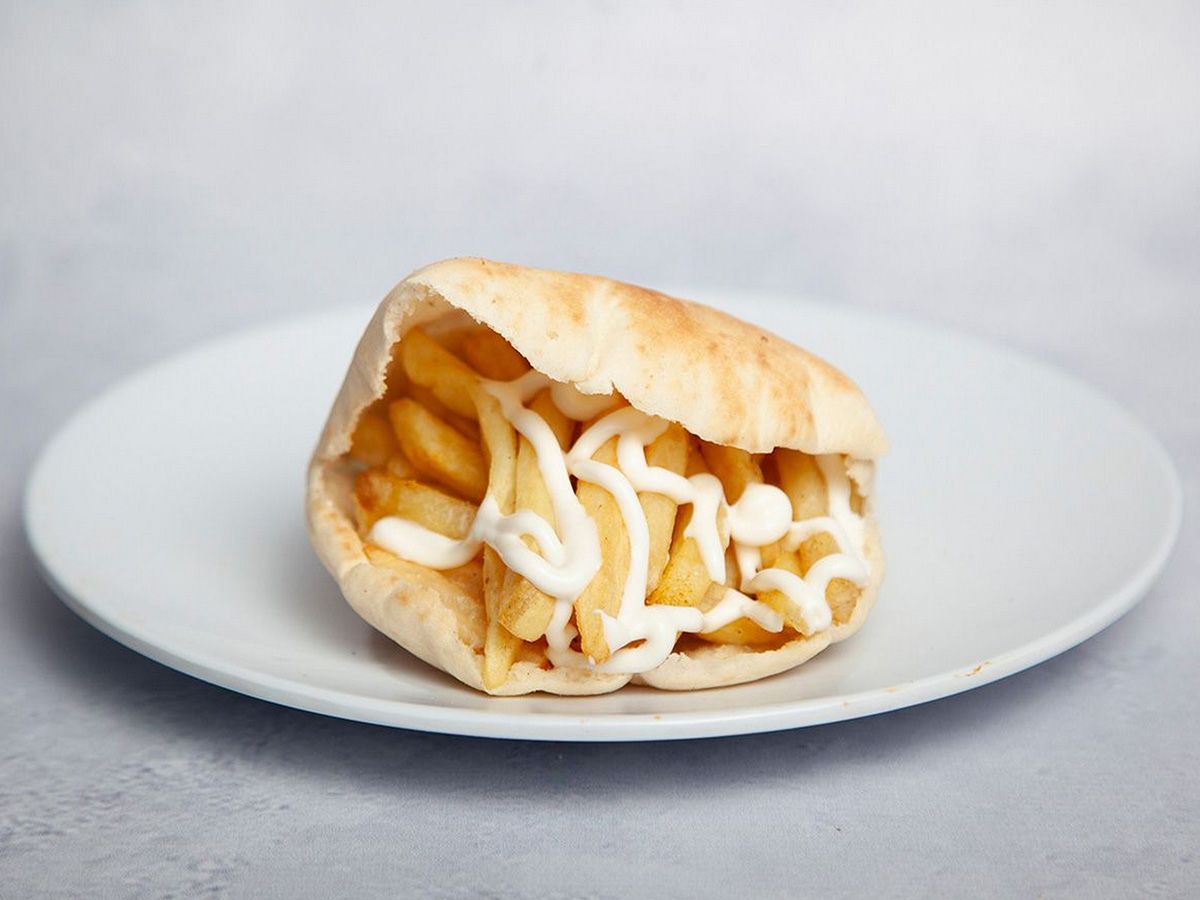 Mayonnaise Potatoes Sandwich