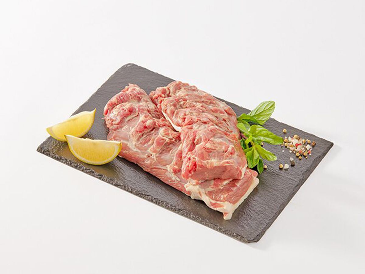 Half a kilo of raw lamb kidney fat mutalah bayt