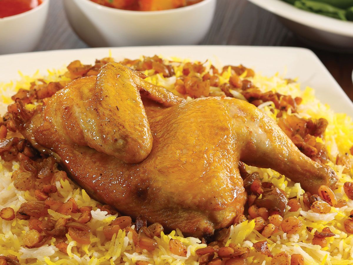 Chicken Majboos Dish