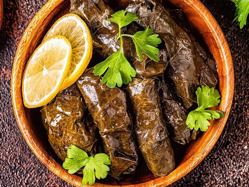 Stuffed Grape Leaves