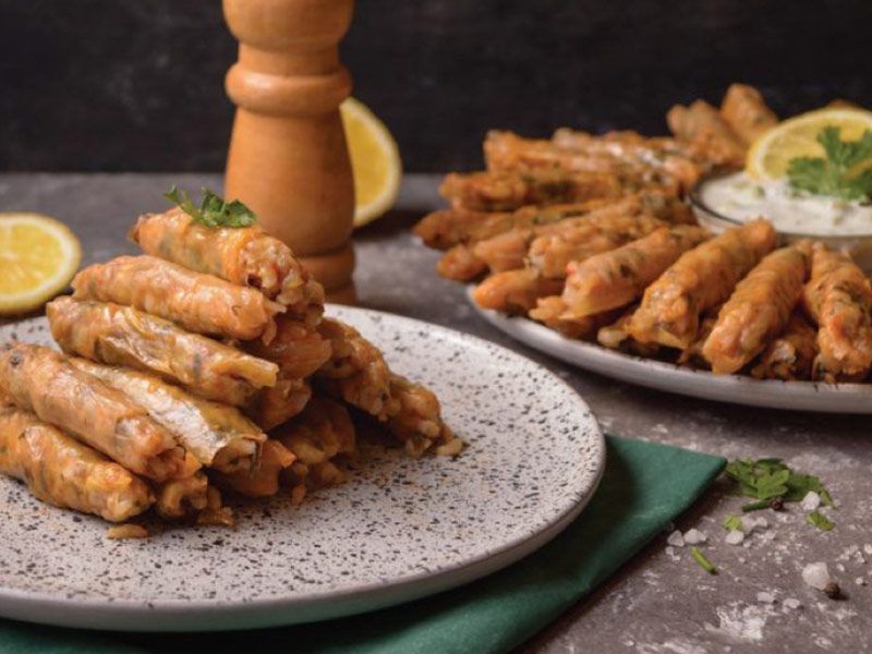 Stuffed Cabbage Mahshi With Meat