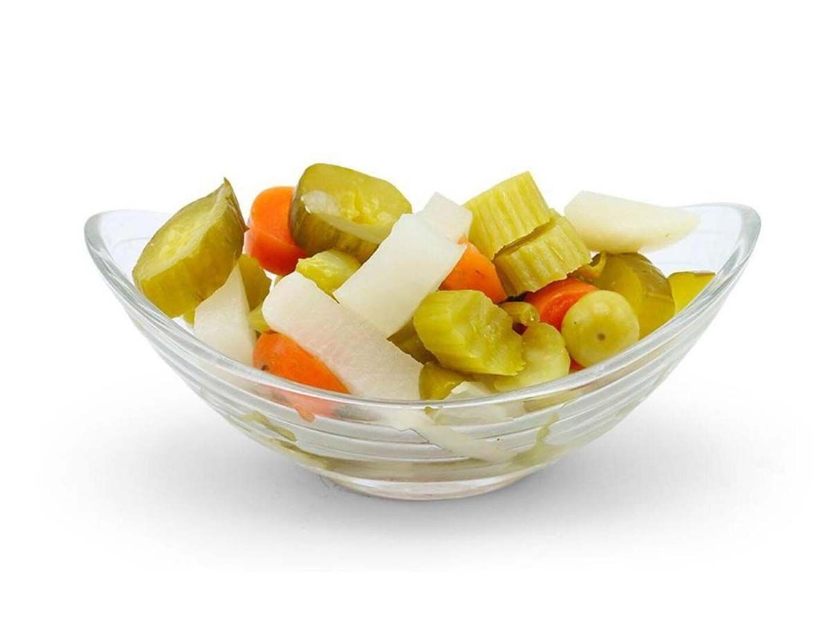 Mixed pickles dish