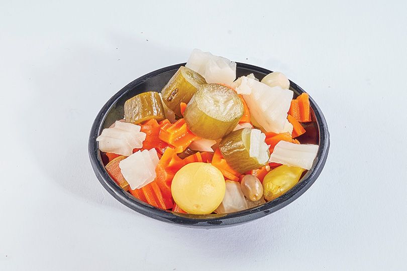 Mix Pickles Plate