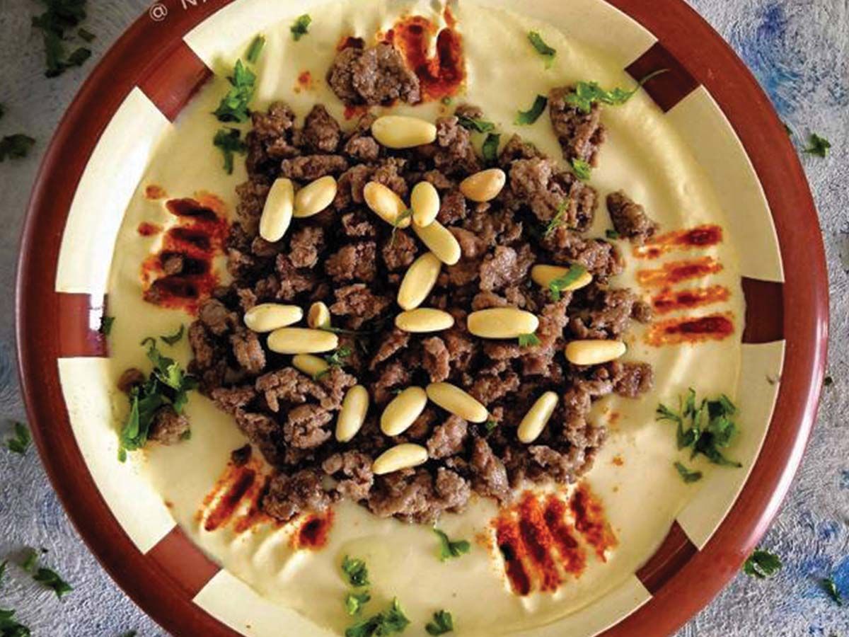 Mesabaha With Meat