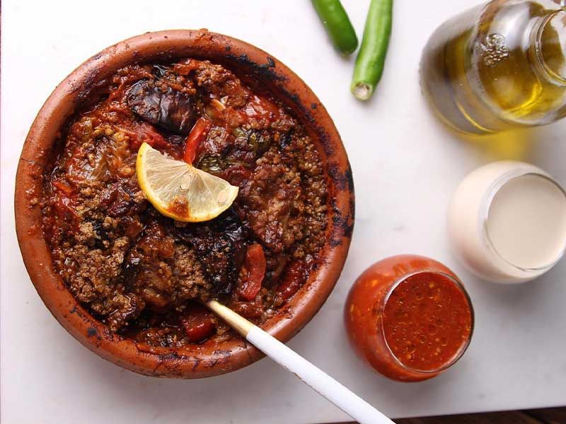Mesakaa With Minced Meat Casserole