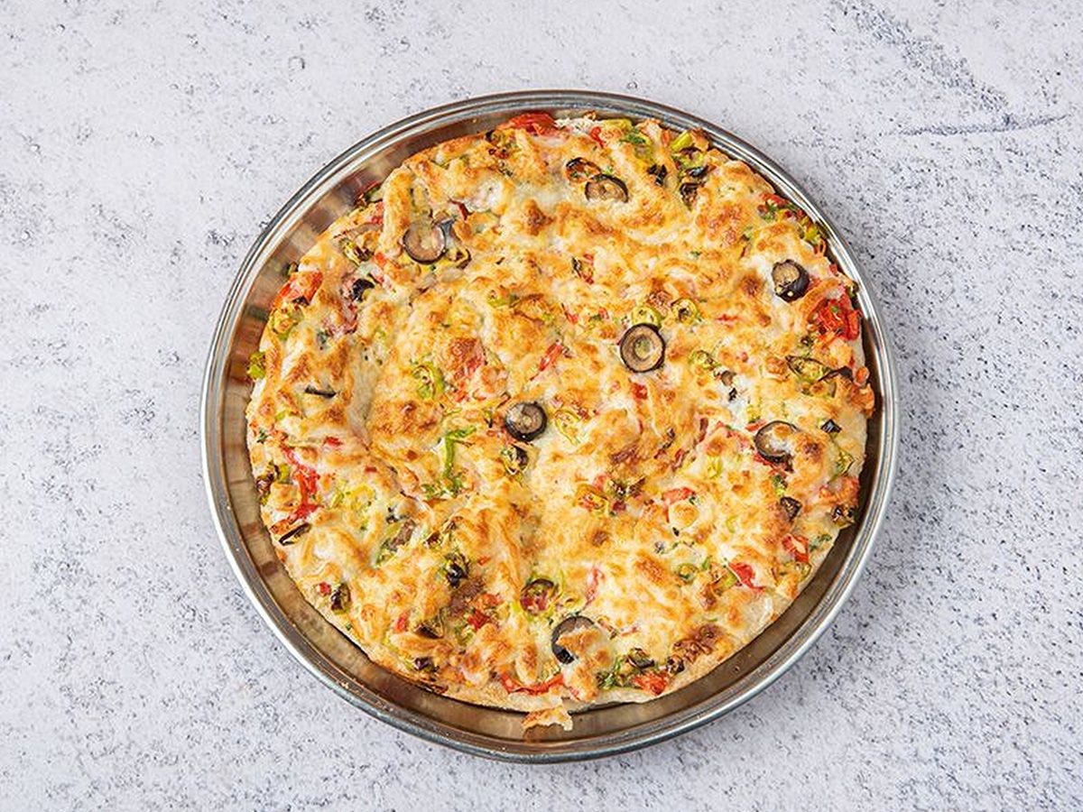 Mushroom Oriental Pizza