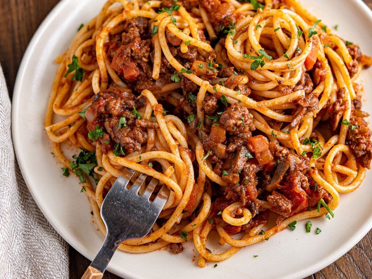 Spaghetti Bolognese Pasta
