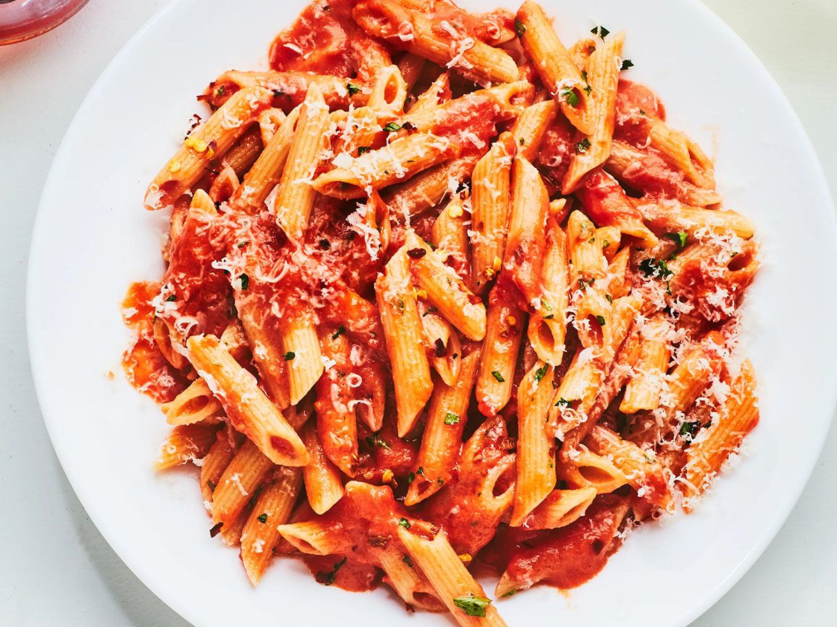 Pasta With Red Sauce