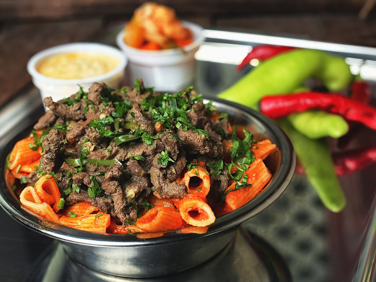 Pasta With Liver