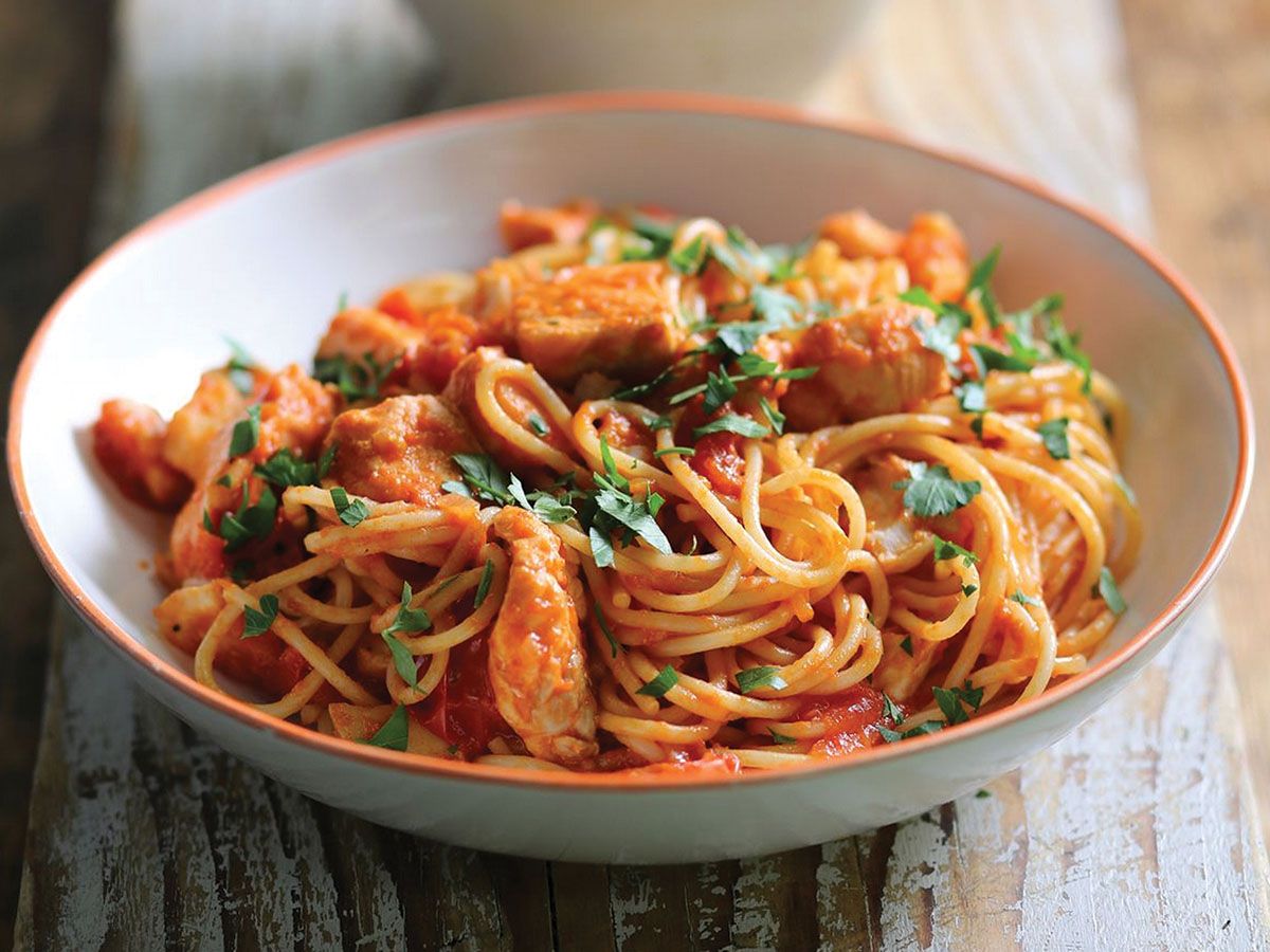 Large seafood pasta Casserole
