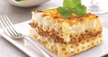 Oven Baked Pasta with Bechamel and Minced Meat