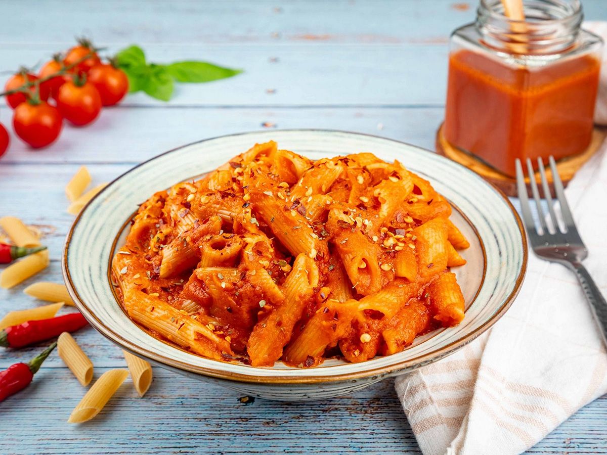 Crispy pasta