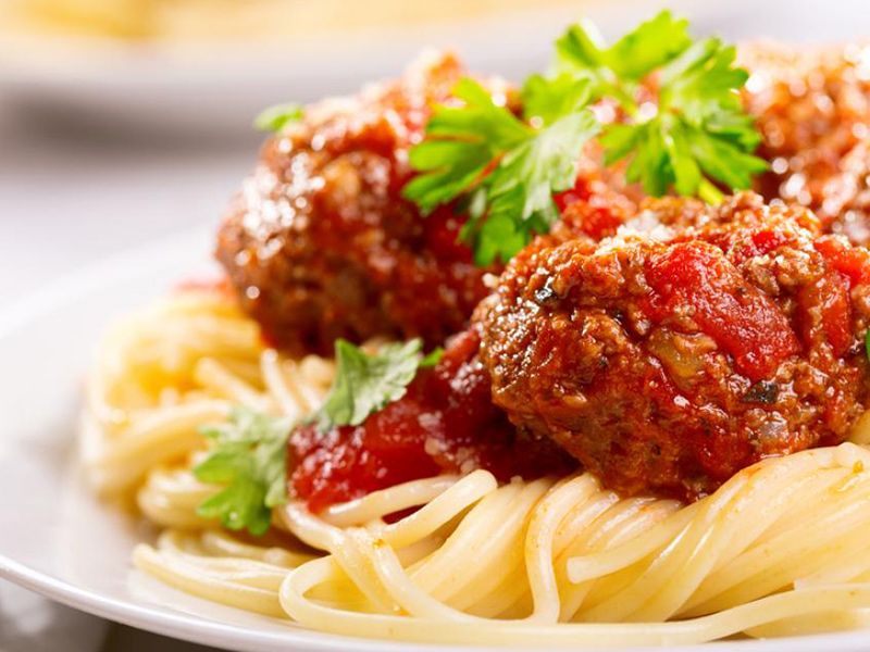 Beef Burger Pasta