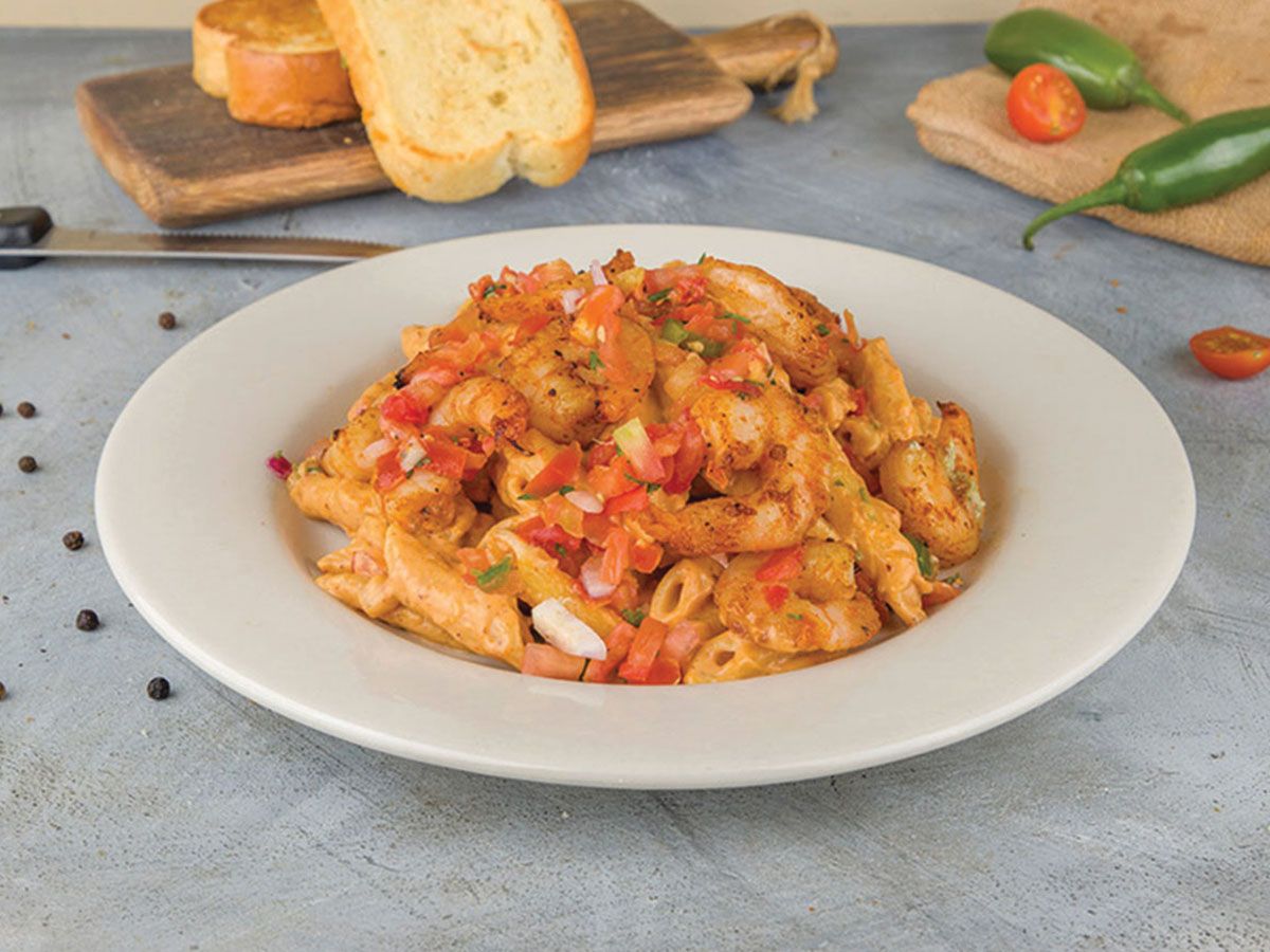 Shrimp pasta