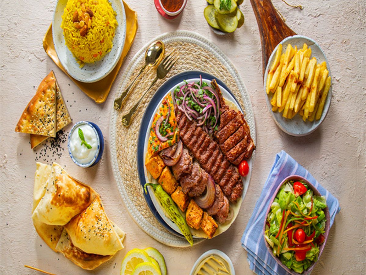 Mixed Grill Meal with Ribs