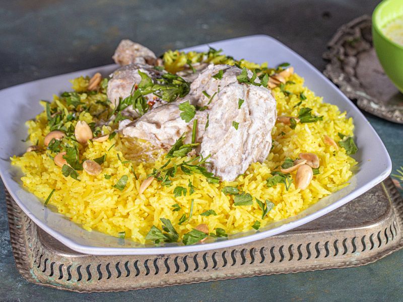 Half Mansaf Chicken