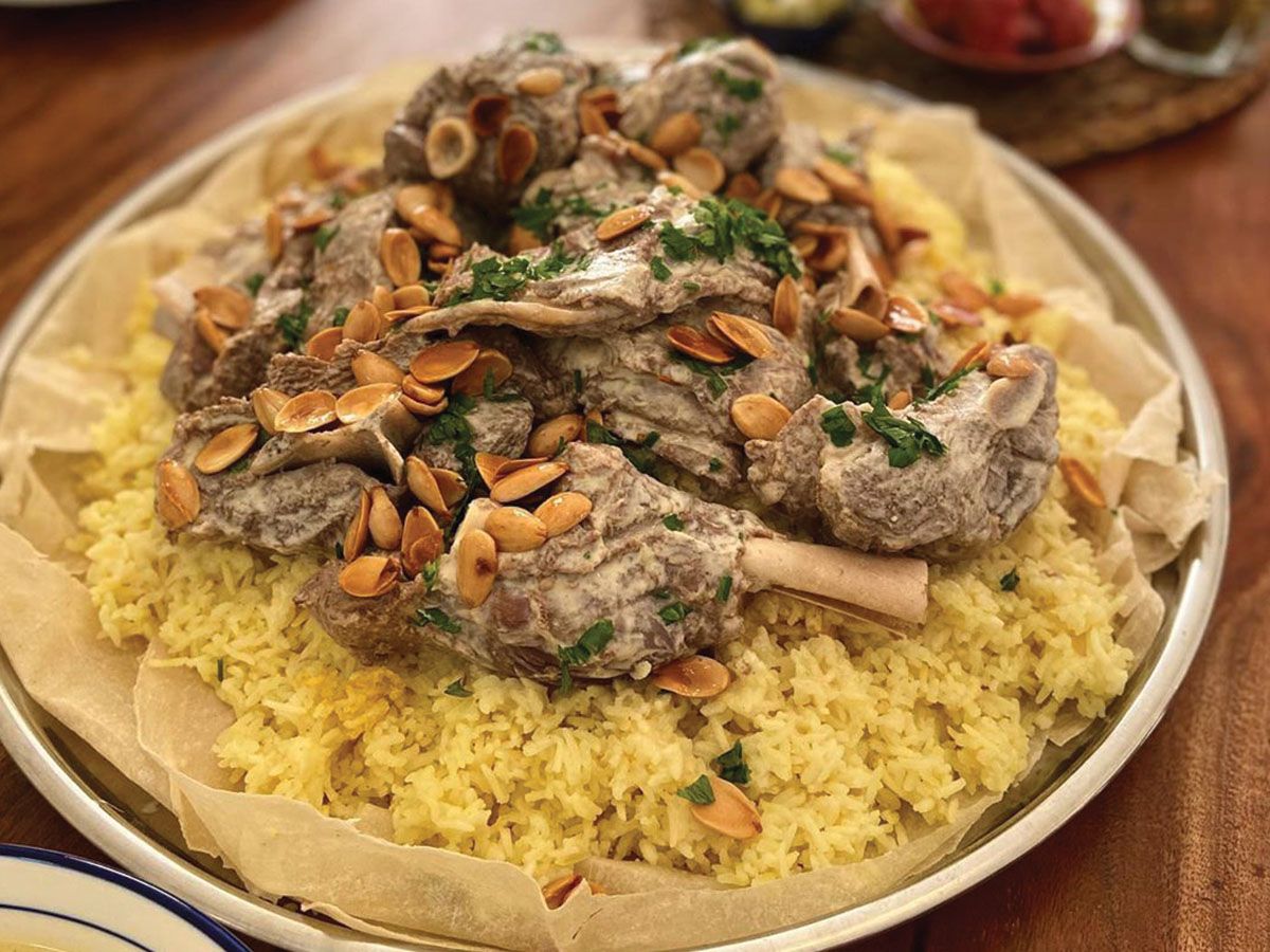 Meat Mansaf Dish