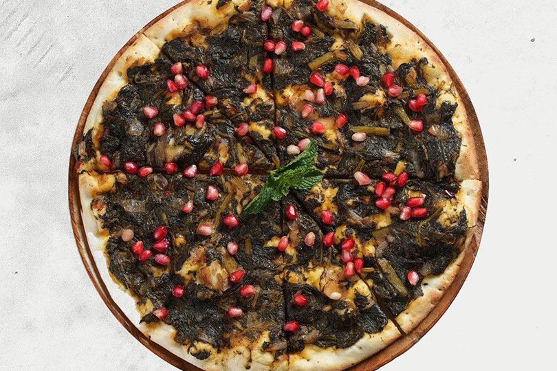 Spinach Manakish