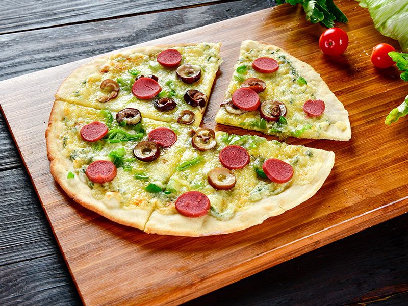 Hot Dog With Vegetables And Cheese Cocktail