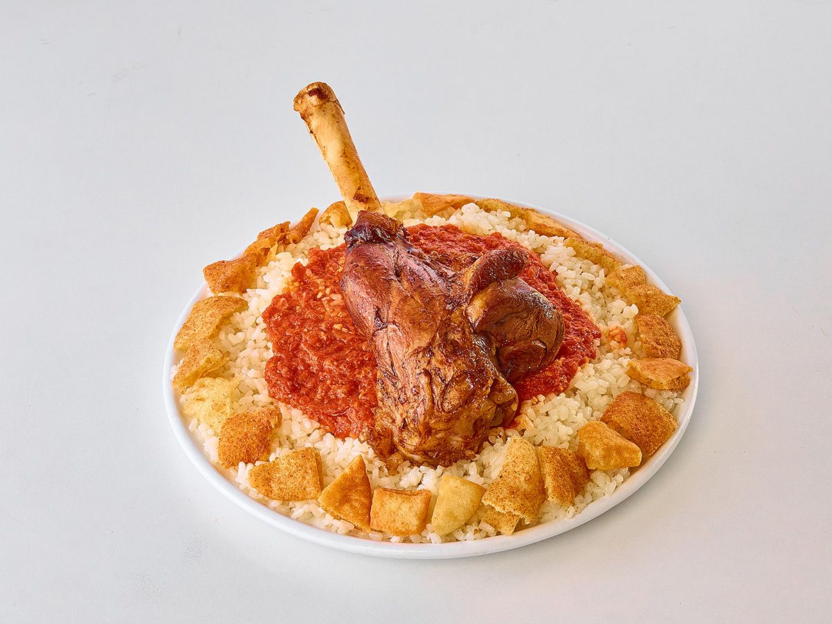 Fatteh With Shank Dish