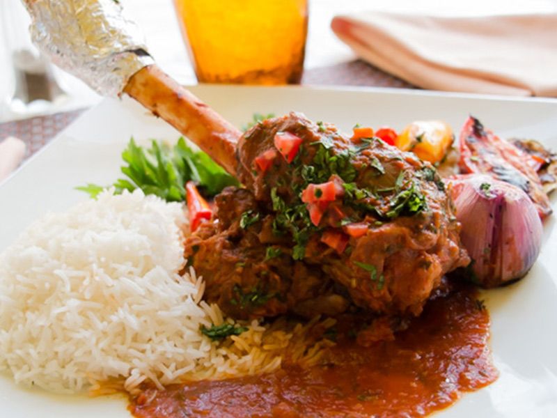 Mutton Shank Platter