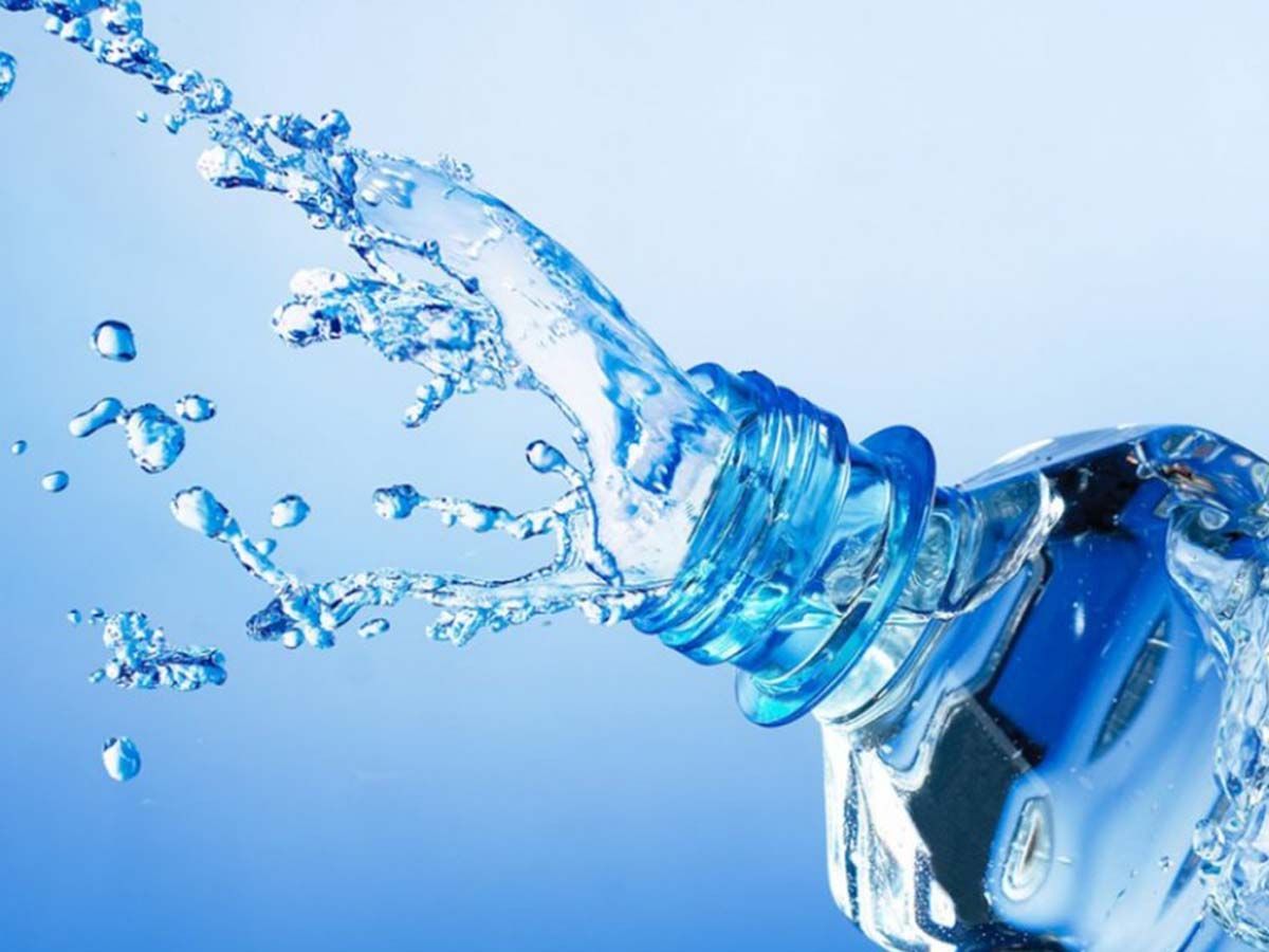 Small mineral water
