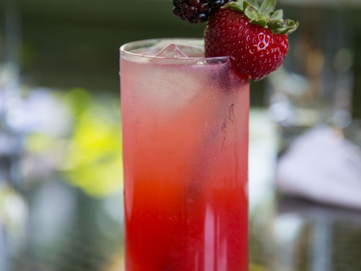 Mix berry soda