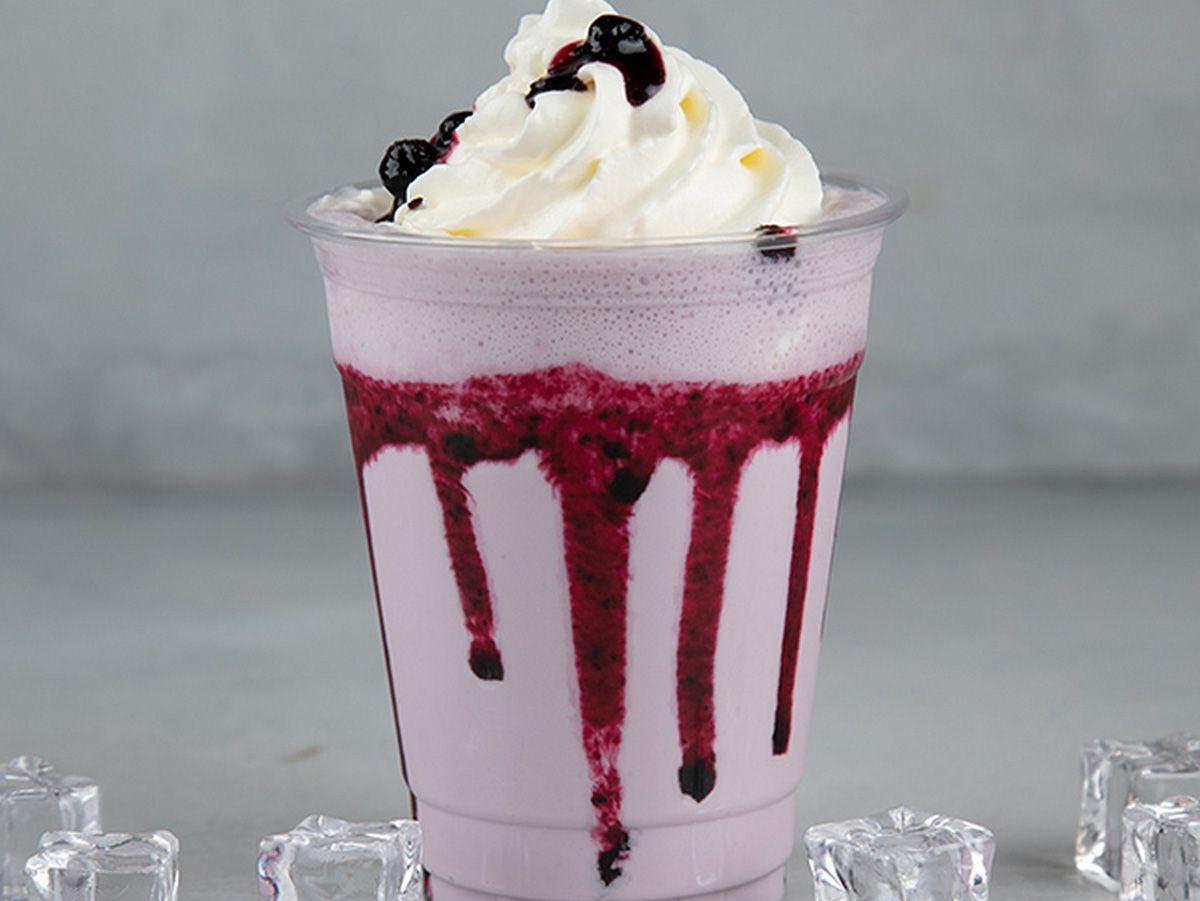 Blueberry Milkshake