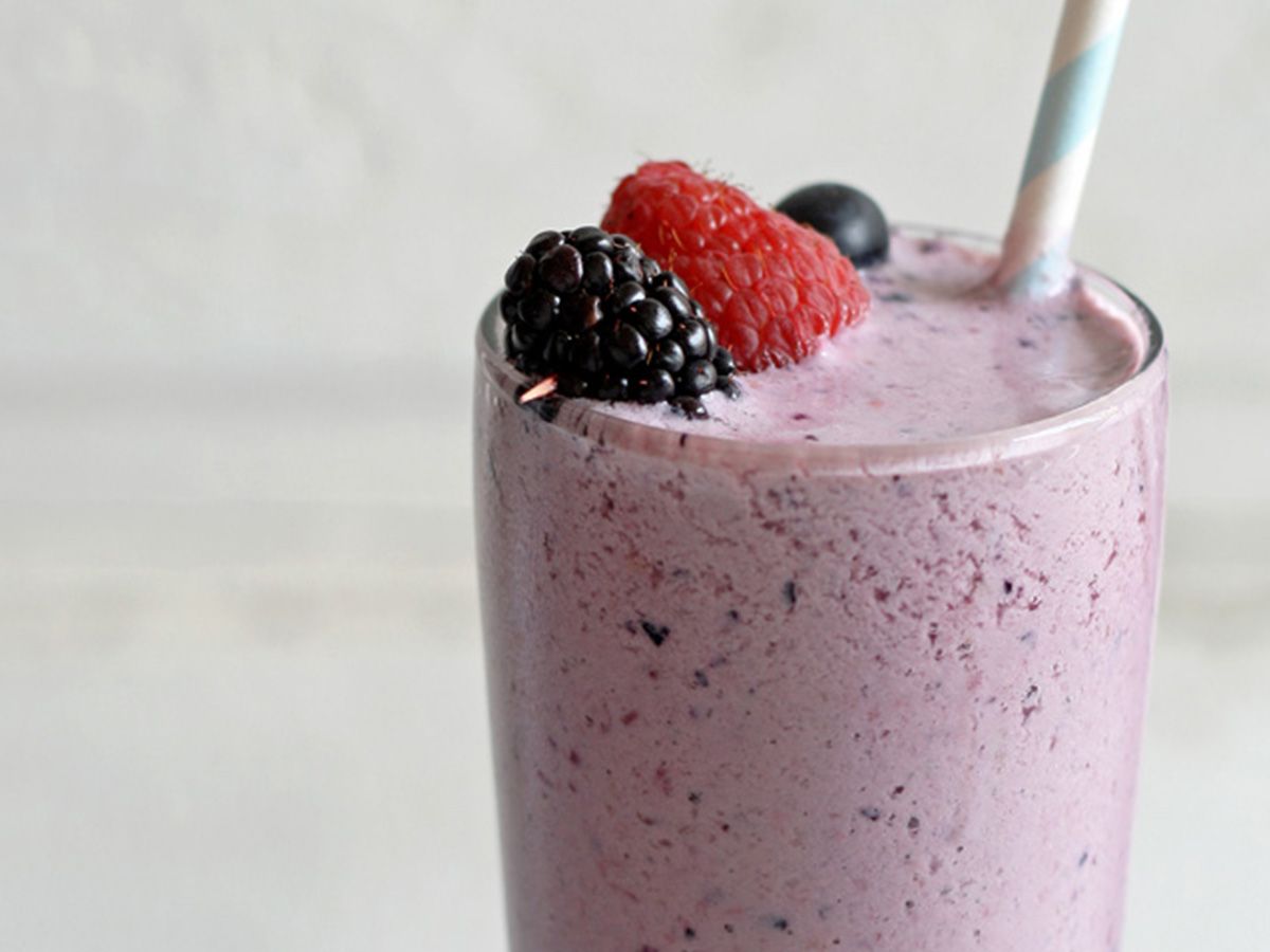 Berry milkshake