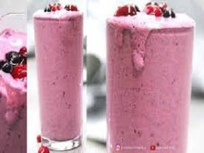 Mixed Berry Milkshake