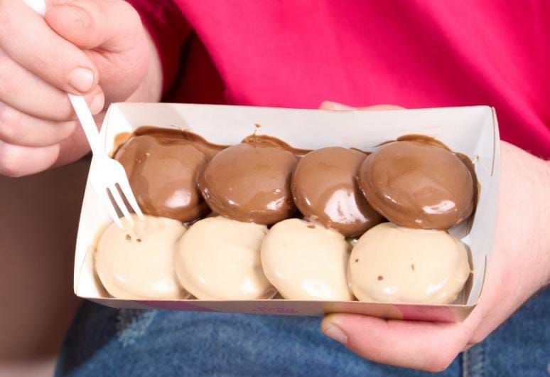 Mini Pancakes Half and Half