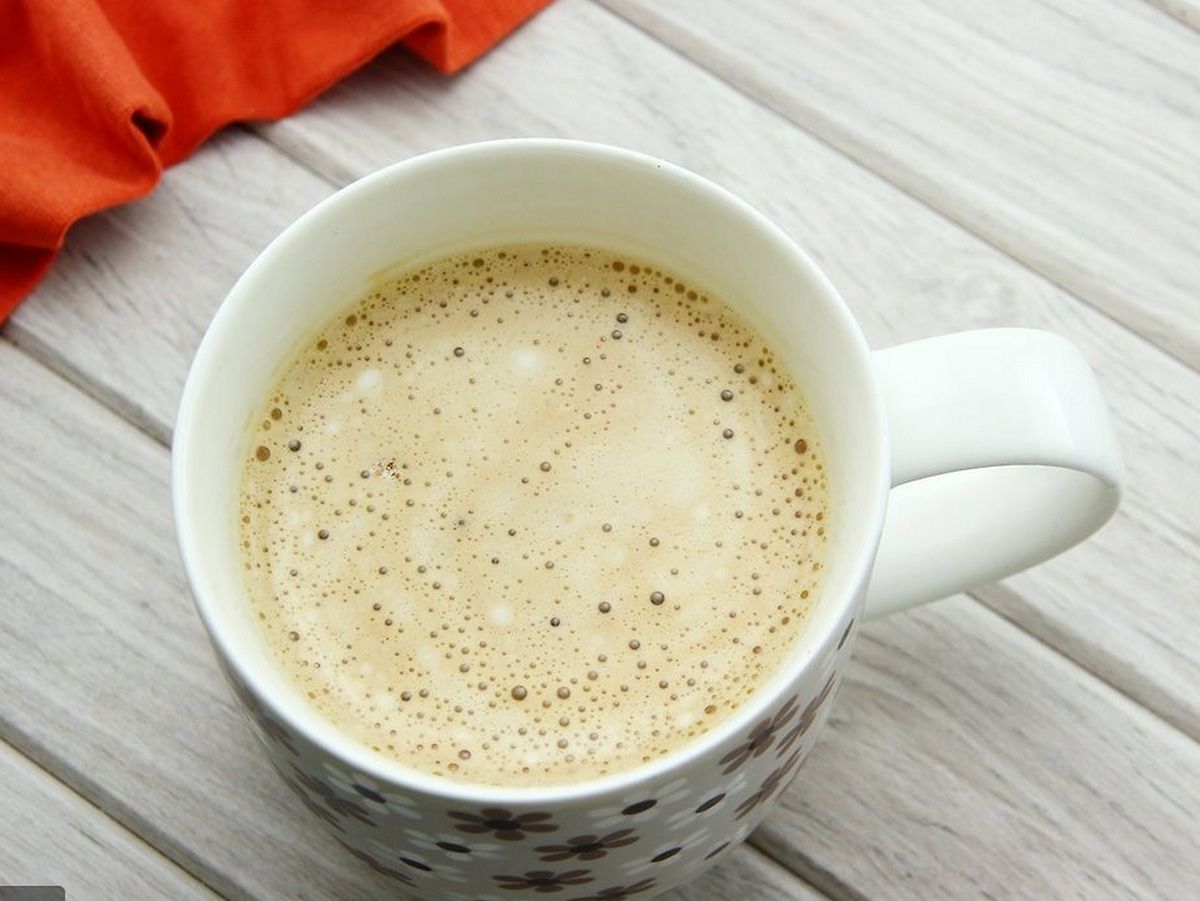 Nescafe with milk