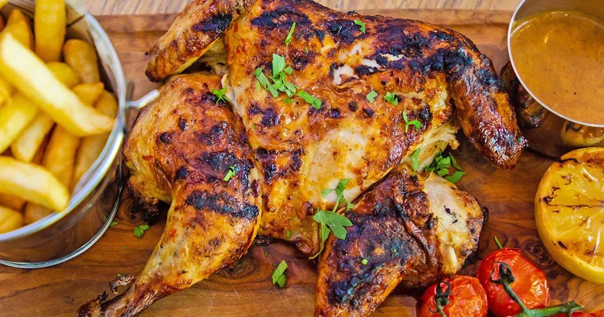 Alfaham grilled half Chicken meal