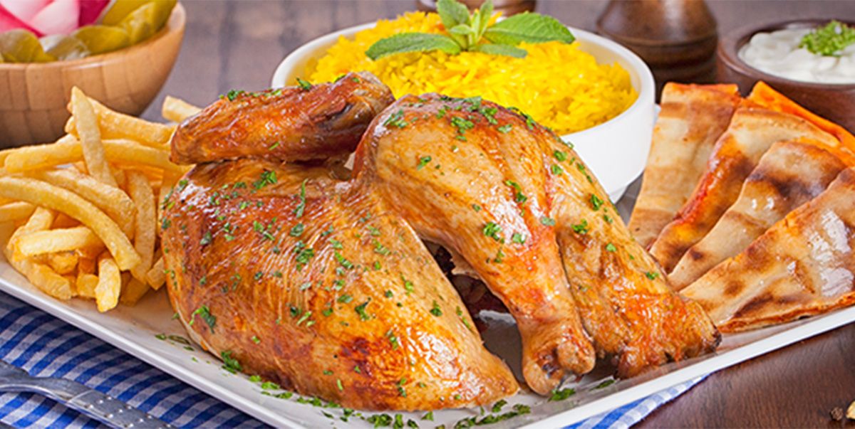 Plain Half Chicken on Gas
