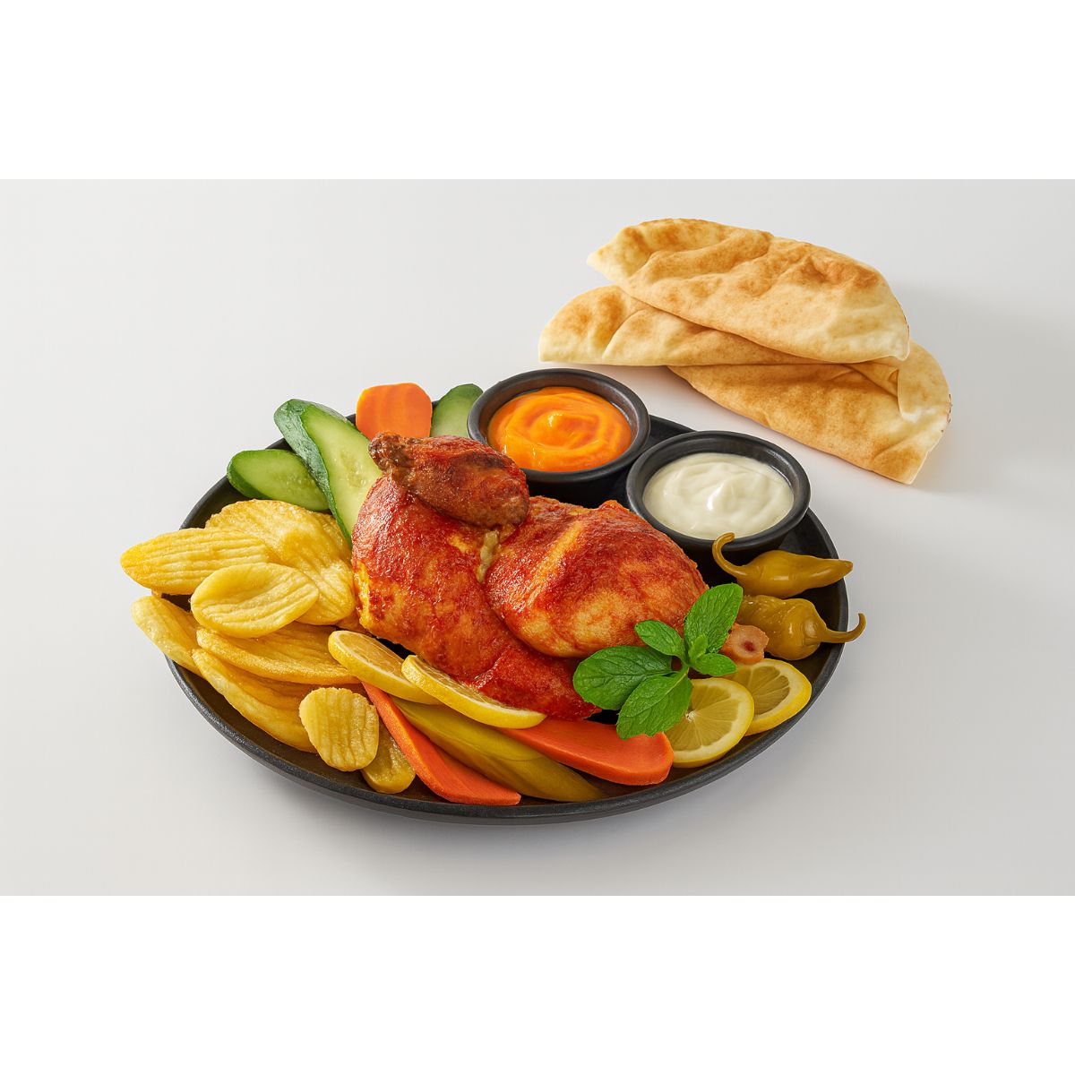 Half Aleppo-Style Rotisserie Chicken