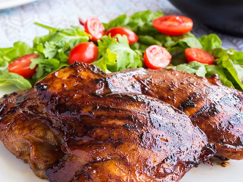 Half Grilled Chicken