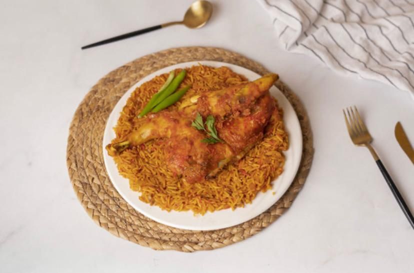 Half Chicken Kabsa Spicy
