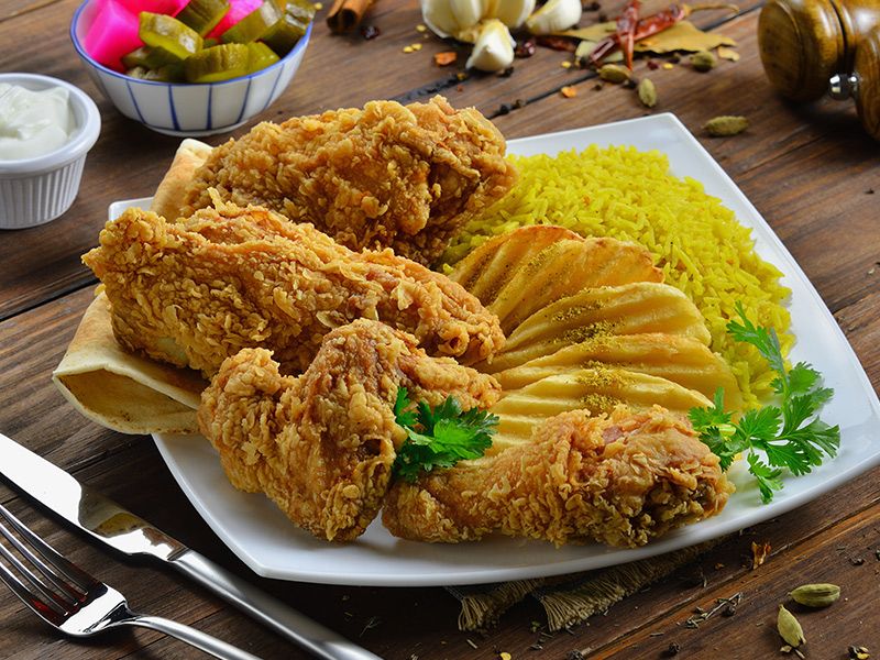 Half Broasted Chicken
