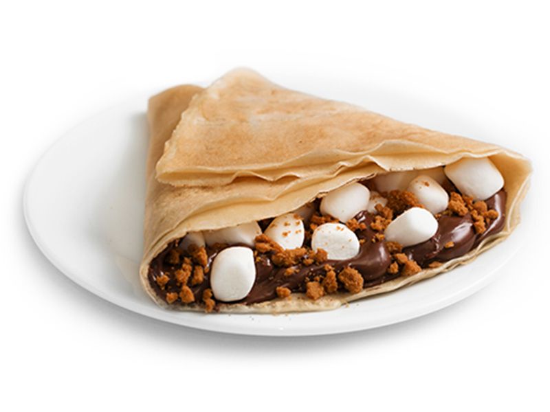 Nutella Marshmallow Crepe
