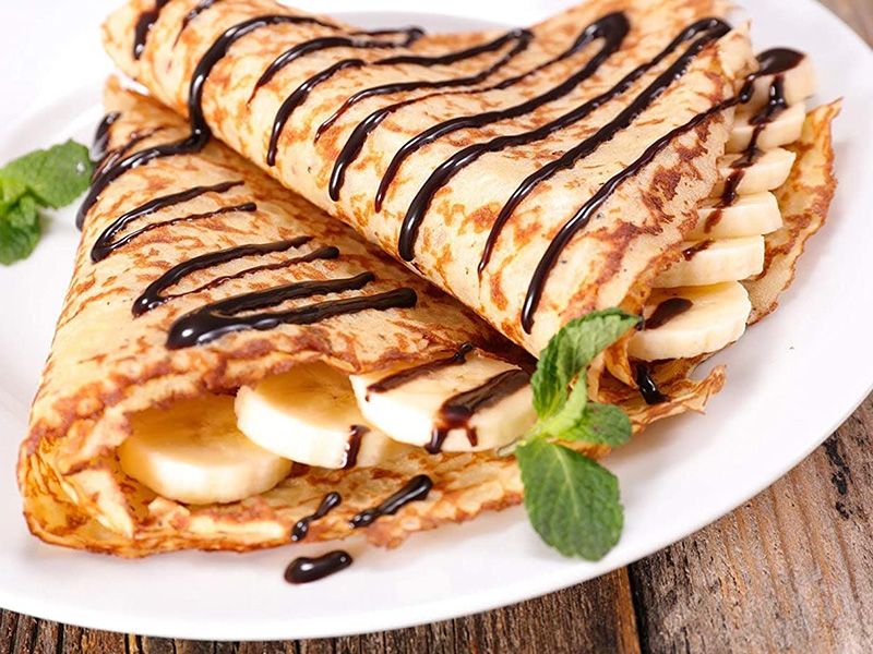 Banana Nutella Crepe
