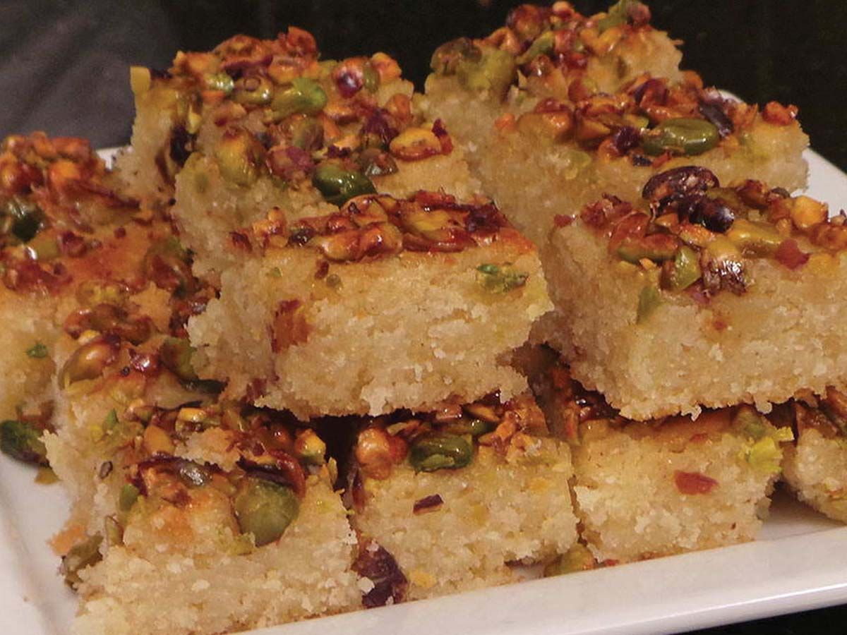 Basbousa with Nuts