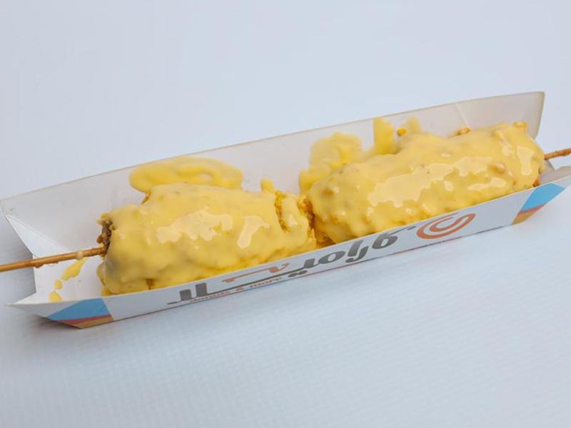 Hot Dog Stick With Cheese